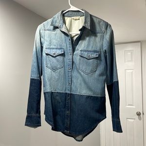 Club Monaco denim top